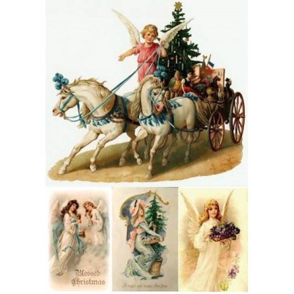 Декупажная карта А4 DDKM0382 / № DDKM0382 Декупажная карта А4 DDKM0382 / № DDKM0382