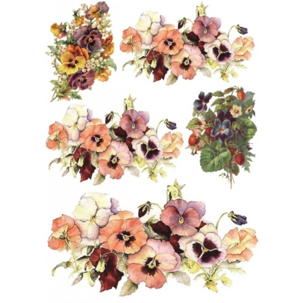 Декупажная карта А4 DDKM1127 / № DDKM1127 Декупажная карта А4 DDKM1127 / № DDKM1127