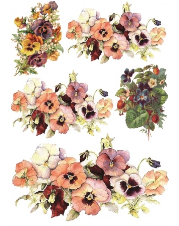 Декупажная карта А4 DDKM1127 / № DDKM1127 Декупажная карта А4 DDKM1127 / № DDKM1127