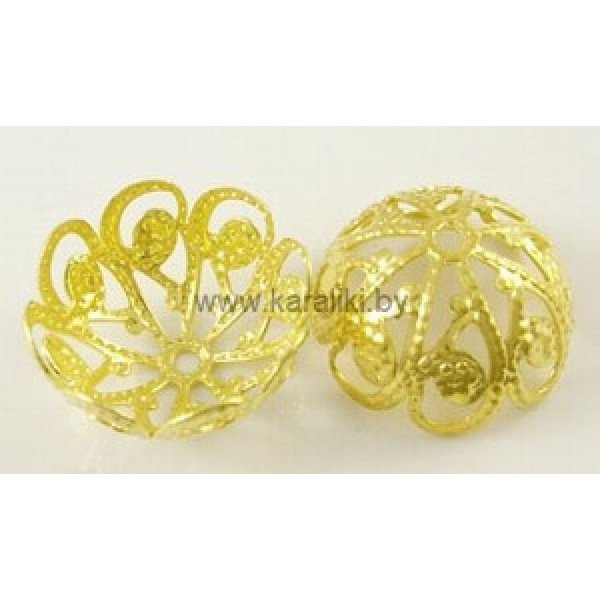 Шапочка для бусины Ш00054 / № Ш00054 Шапочка для бусины Ш00054 / № Ш00054