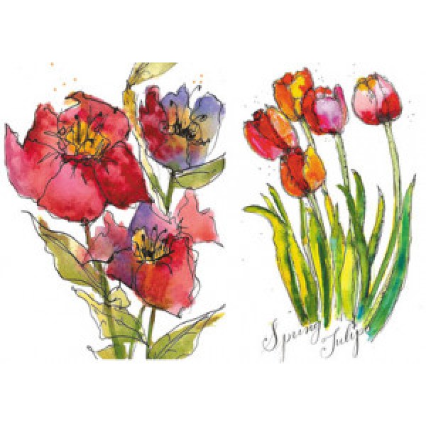 Карта для декупажа DDKM1383 / № DDKM1383 Карта для декупажа DDKM1383 / № DDKM1383