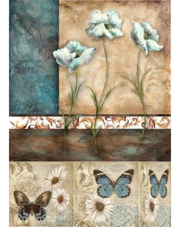 Декупажная карта А4 DDKM0339 / № DDKM0339 Декупажная карта А4 DDKM0339 / № DDKM0339