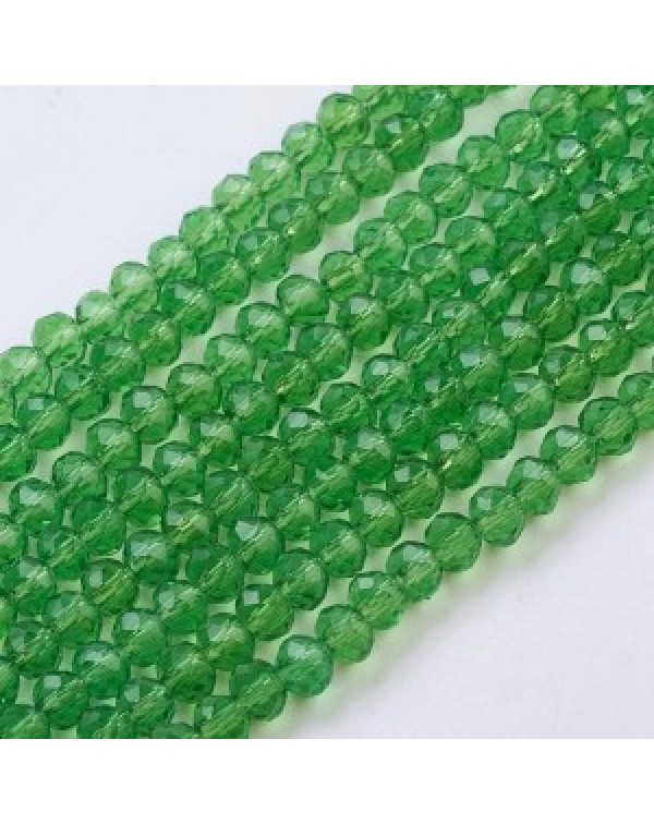 Бусина стеклянная граненая GLAA-R029-4mm-06A / № GLAA-R029-4mm-06A