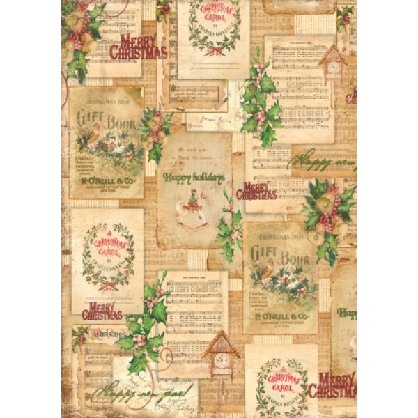 Декупажная карта А4 DDKM1278 / № DDKM1278 Декупажная карта А4 DDKM1278 / № DDKM1278