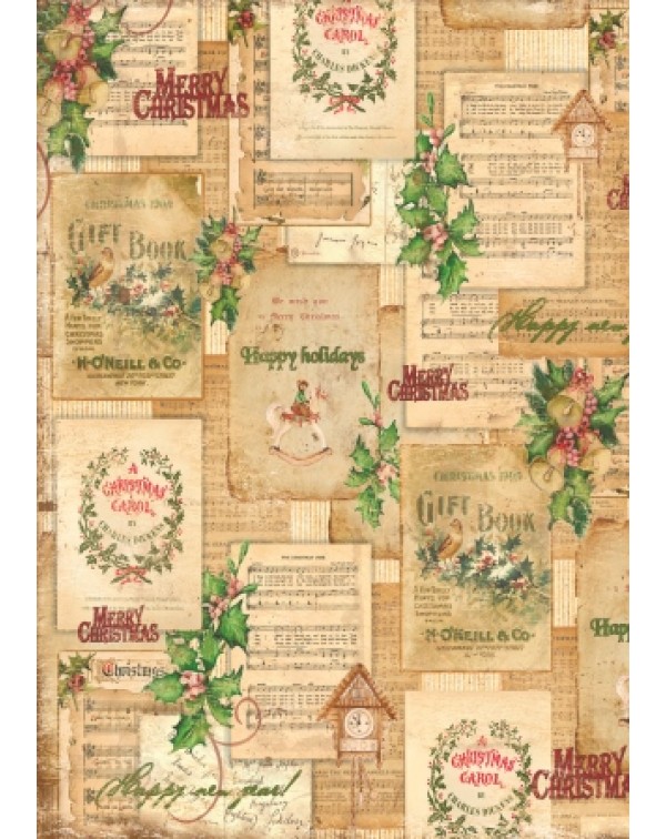 Декупажная карта А4 DDKM1278 / № DDKM1278 Декупажная карта А4 DDKM1278 / № DDKM1278