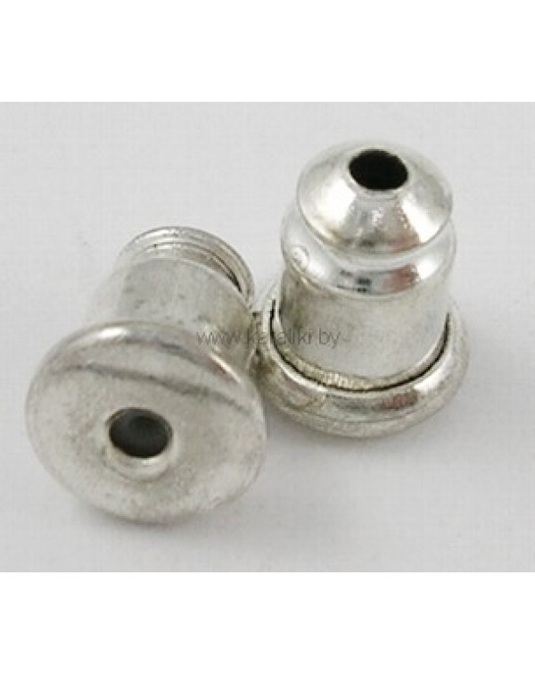 Фиксатор для серьги металлический / № FSM01 Фиксатор для серьги металлический / № FSM01