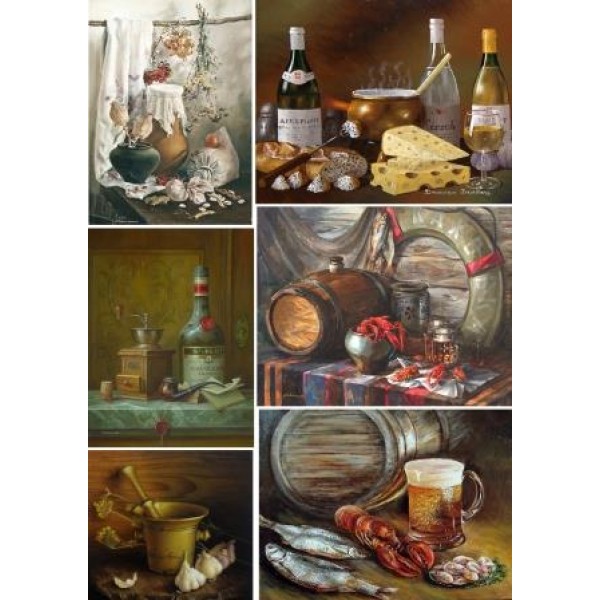 Декупажная карта А4 DDKM0797 / № DDKM0797 Декупажная карта А4 DDKM0797 / № DDKM0797