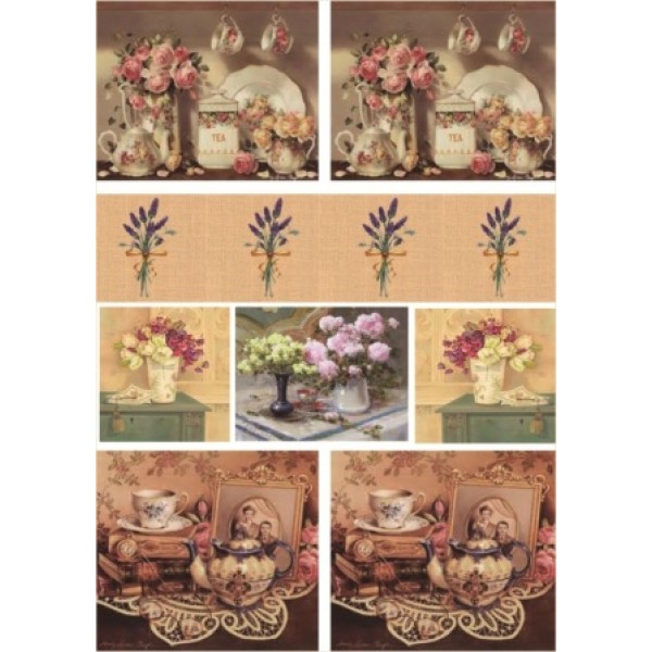 Декупажная карта А4 DDKM0517 / № DDKM0517 Декупажная карта А4 DDKM0517 / № DDKM0517