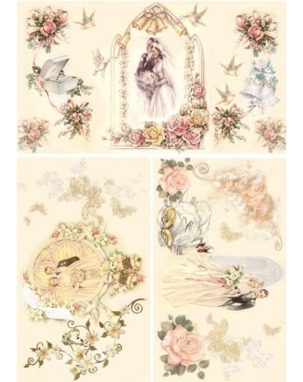 Декупажная карта А4 DDKM1054 / № DDKM1054