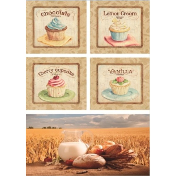 Декупажная карта А4 DDKM0551 / № DDKM0551