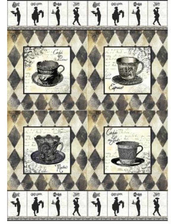 Декупажная карта А4 DDKM0336 / № DDKM0336 Декупажная карта А4 DDKM0336 / № DDKM0336