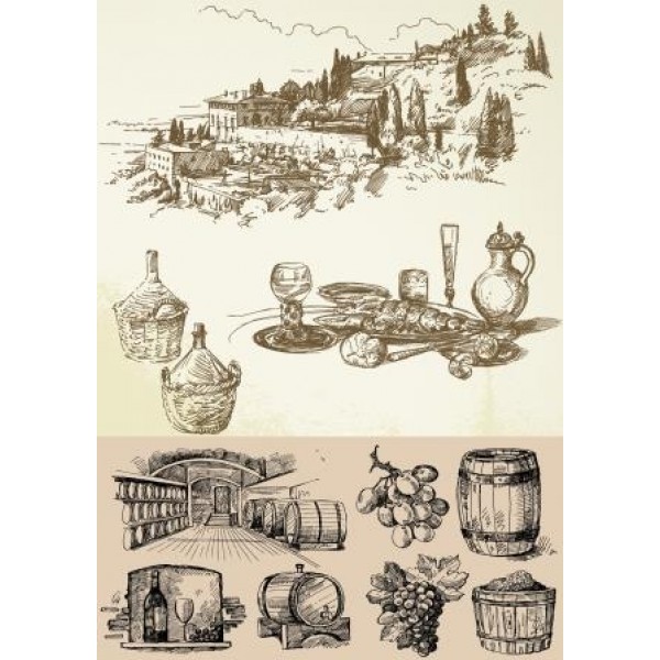 Декупажная карта А4 DDKM0893 / № DDKM0893 Декупажная карта А4 DDKM0893 / № DDKM0893