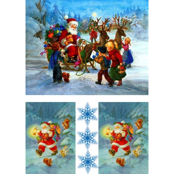 Декупажная карта А4 DDKM0491 / № DDKM0491 Декупажная карта А4 DDKM0491 / № DDKM0491