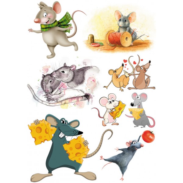 Декупажная карта А4 DDKM1437 / № DDKM1437 Декупажная карта А4 DDKM1437 / № DDKM1437