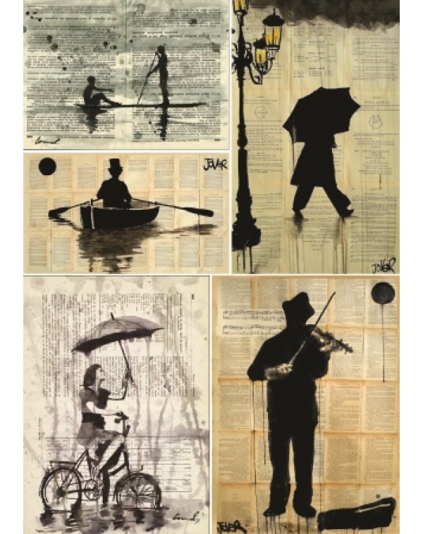 Декупажная карта А4 DDKM1222 / № DDKM1222 Декупажная карта А4 DDKM1222 / № DDKM1222