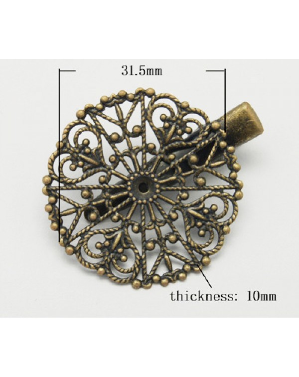 Основа для заколки PHAR-B006-AB / № PHAR-B006-AB