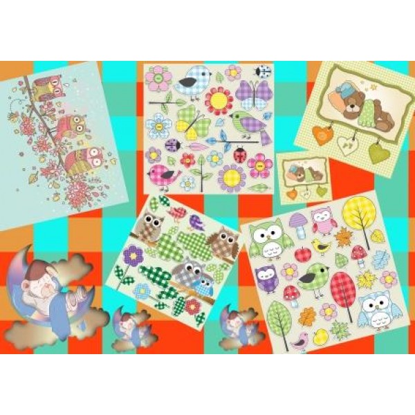 Декупажная карта А4 DDKM0873 / № DDKM0873