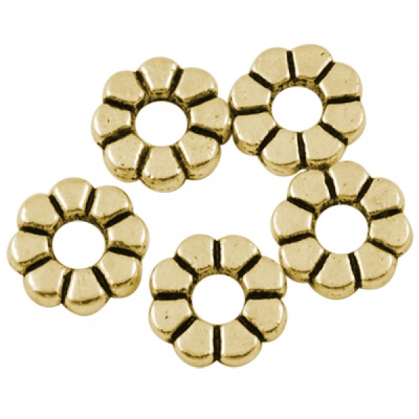 Бусина разделительная металлическая RKM0038 / № RKM0038 Бусина разделительная металлическая RKM0038 / № RKM0038