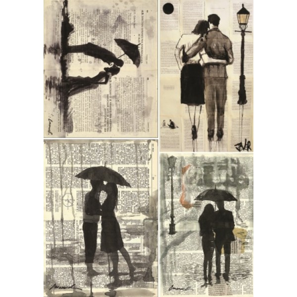 Декупажная карта А4 DDKM1223 / № DDKM1223