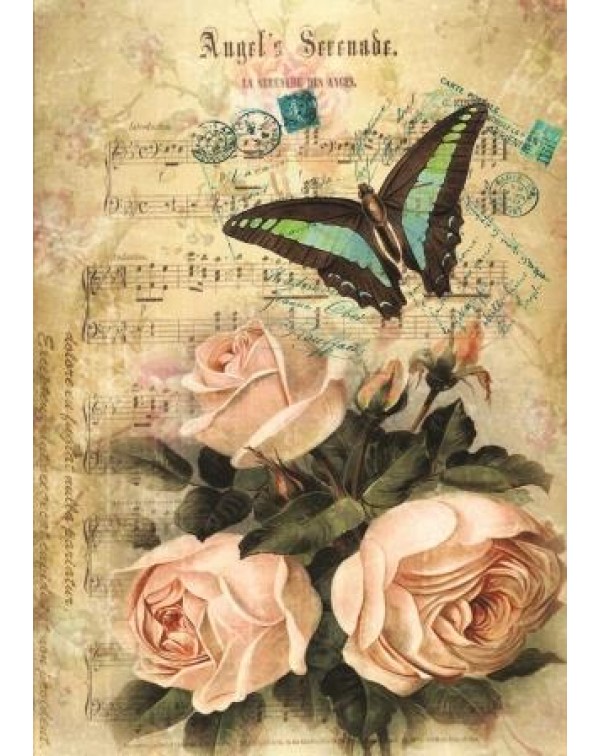 Декупажная карта А4 DDKM1144 / № DDKM1144 Декупажная карта А4 DDKM1144 / № DDKM1144