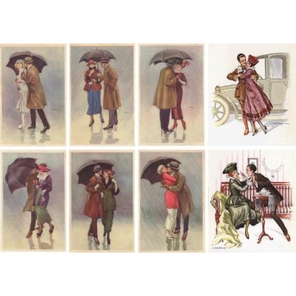 Декупажная карта А4 DDKM1055 / № DDKM1055 Декупажная карта А4 DDKM1055 / № DDKM1055