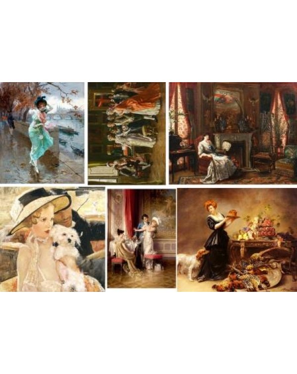 Декупажная карта А4 DDKM0691 / № DDKM0691 Декупажная карта А4 DDKM0691 / № DDKM0691