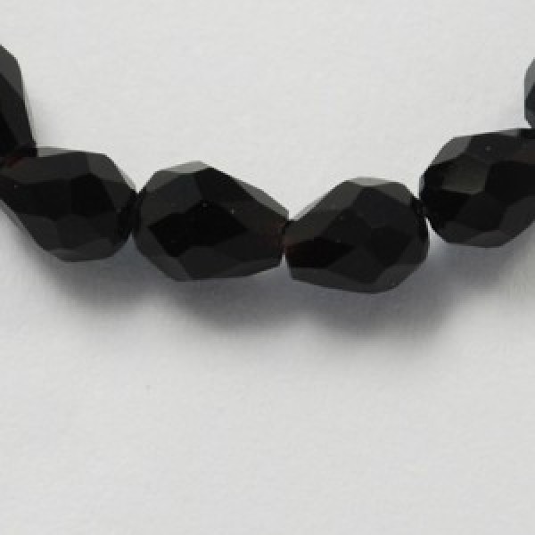 Бусина стеклянная граненая GLAA-R024-11x8mm-13 / № GLAA-R024-11x8mm-13