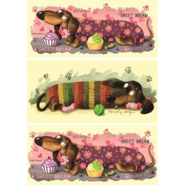 Декупажная карта А4 DDKM1293 / № DDKM1293 Декупажная карта А4 DDKM1293 / № DDKM1293