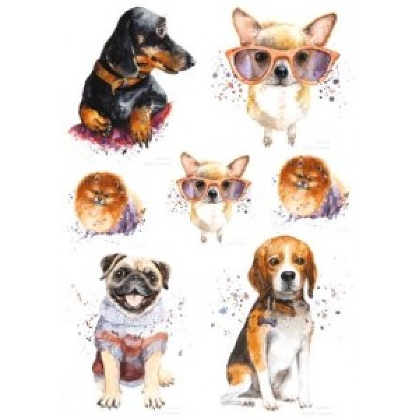 Карта для декупажа DDKM1341 / № DDKM1341 Карта для декупажа DDKM1341 / № DDKM1341