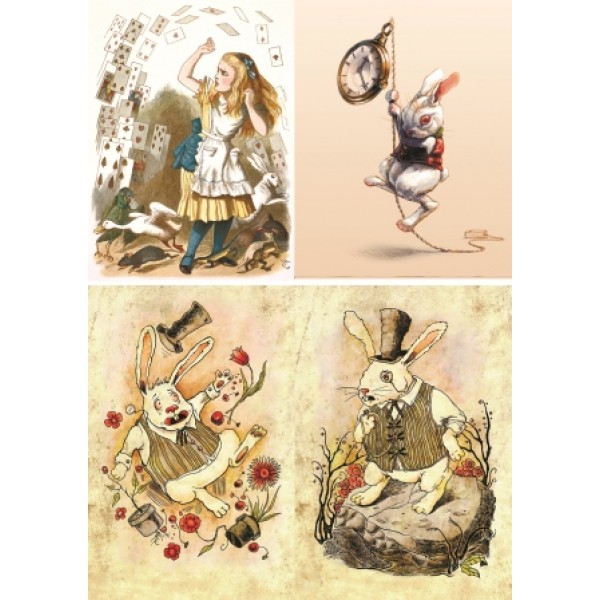 Декупажная карта А4 DDKM1252 / № DDKM1252 Декупажная карта А4 DDKM1252 / № DDKM1252