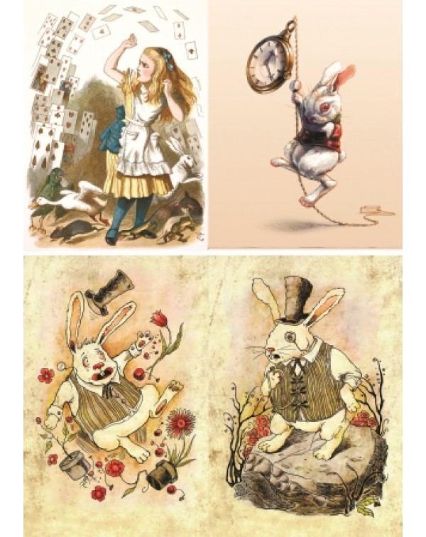 Декупажная карта А4 DDKM1252 / № DDKM1252 Декупажная карта А4 DDKM1252 / № DDKM1252