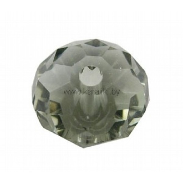 Бусина стеклянная граненая кварцевая BSK0040 / № BSK0040