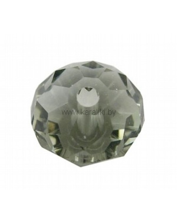 Бусина стеклянная граненая кварцевая BSK0040 / № BSK0040