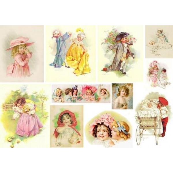 Декупажная карта А4 DDKM0721 / № DDKM0721