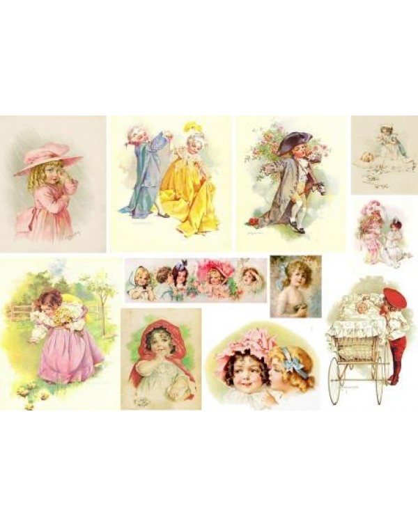 Декупажная карта А4 DDKM0721 / № DDKM0721 Декупажная карта А4 DDKM0721 / № DDKM0721