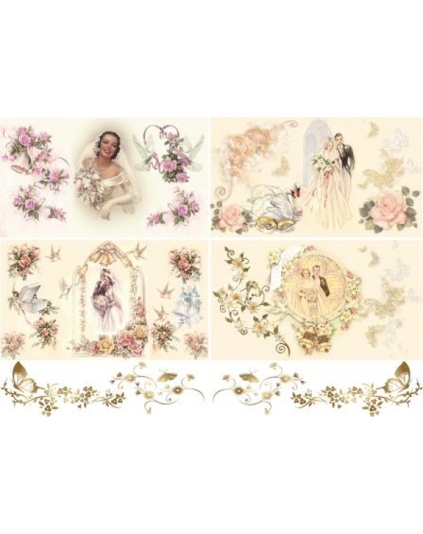 Декупажная карта А4 DDKM1053 / № DDKM1053