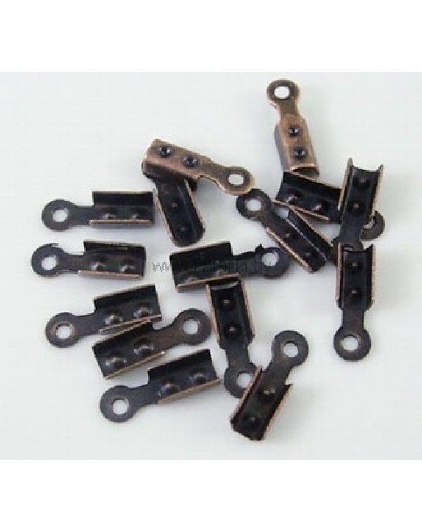 Зажим для лент 8*2,5*2 мм; отверстие 2 мм / № KZ0012 Зажим для лент 8*2,5*2 мм; отверстие 2 мм / № KZ0012