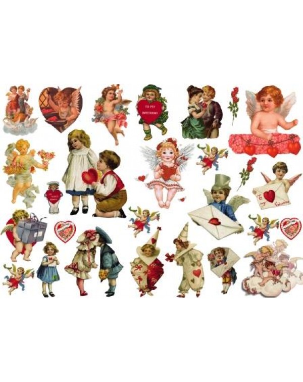 Декупажная карта А4 DDKM0715 / № DDKM0715