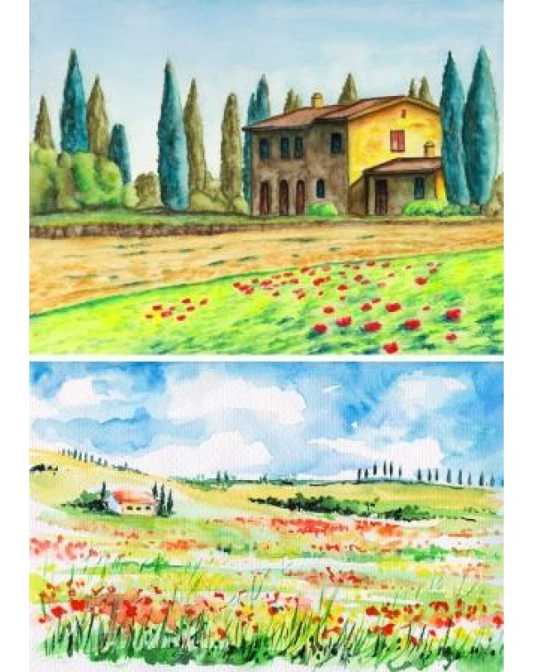 Декупажная карта А4 DDKM0822 / № DDKM0822 Декупажная карта А4 DDKM0822 / № DDKM0822