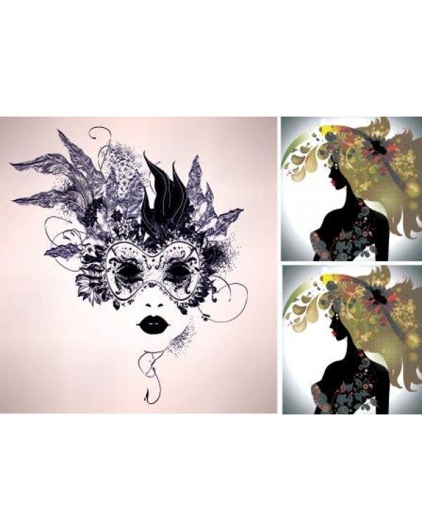 Декупажная карта А4 DDKM0676 / № DDKM0676 Декупажная карта А4 DDKM0676 / № DDKM0676