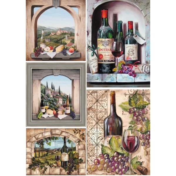 Декупажная карта А4 DDKM1429 / № DDKM1429 Декупажная карта А4 DDKM1429 / № DDKM1429