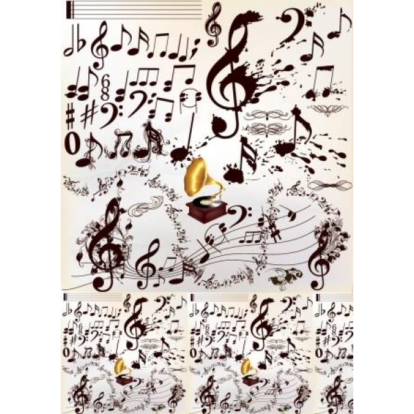 Декупажная карта А4 DDKM0875 / № DDKM0875 Декупажная карта А4 DDKM0875 / № DDKM0875