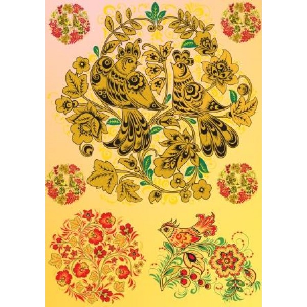 Декупажная карта А4 DDKM0612 / № DDKM0612 Декупажная карта А4 DDKM0612 / № DDKM0612