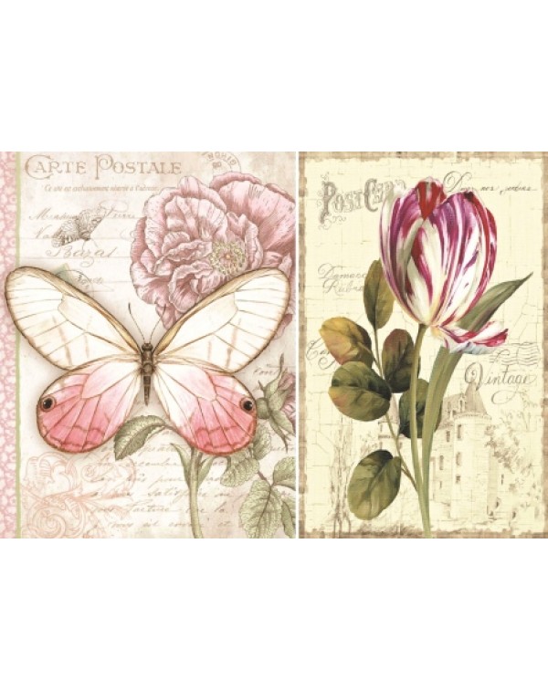 Декупажная карта А4 DDKM1236 / № DDKM1236 Декупажная карта А4 DDKM1236 / № DDKM1236