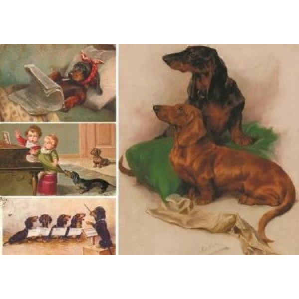 Карта для декупажа А4 DDKM1350 / № DDKM1350 Карта для декупажа А4 DDKM1350 / № DDKM1350