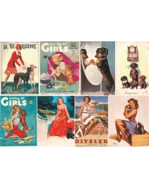 Карта для декупажа DDKM1337 / № DDKM1337 Карта для декупажа DDKM1337 / № DDKM1337