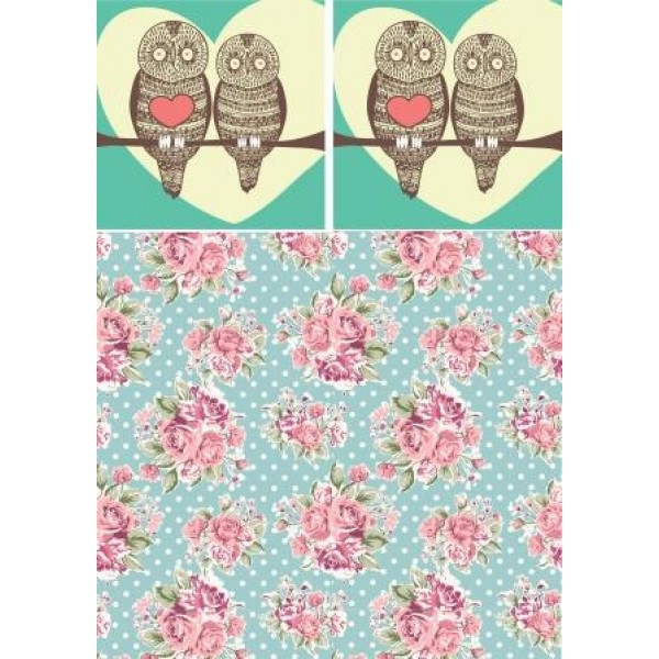 Декупажная карта А4 DDKM0820 / № DDKM0820 Декупажная карта А4 DDKM0820 / № DDKM0820