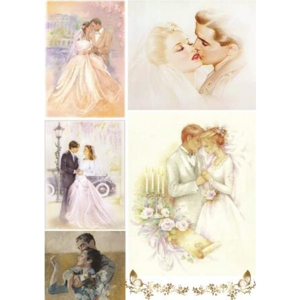 Декупажная карта А4 DDKM1056 / № DDKM1056 Декупажная карта А4 DDKM1056 / № DDKM1056