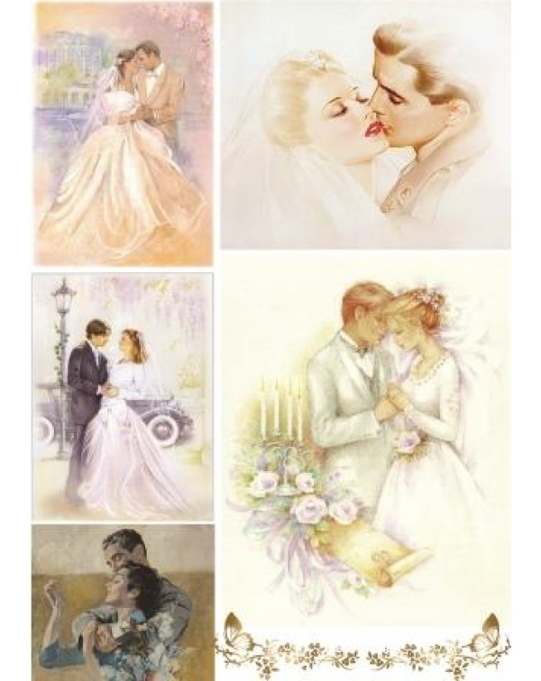 Декупажная карта А4 DDKM1056 / № DDKM1056 Декупажная карта А4 DDKM1056 / № DDKM1056