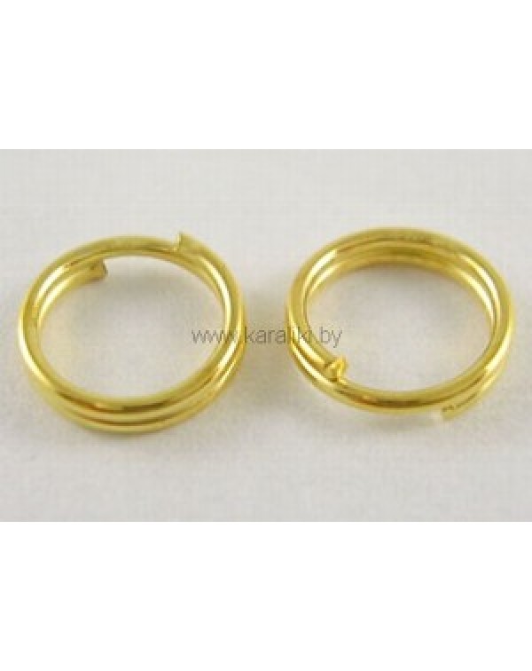 Колечко соединительное двойное 8*0,7 мм / № KODV0005 Колечко соединительное двойное 8*0,7 мм / № KODV0005